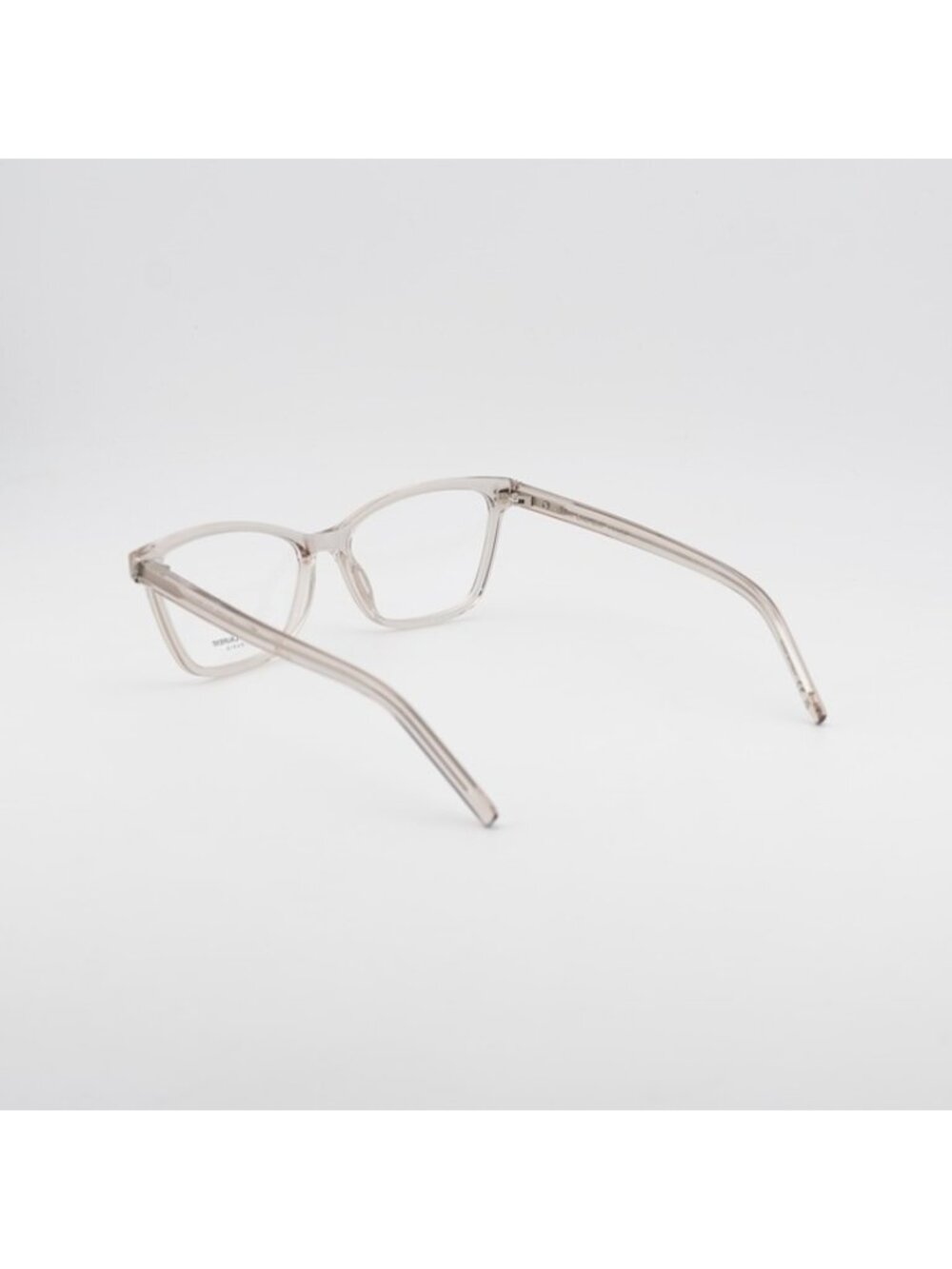 Saint Laurent SLM128 011 Eyeglasses Nude 56mm Square Frame - Picture 10 of 11